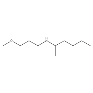 (Hexan-2-yl)(3-methoxypropyl)amine结构式