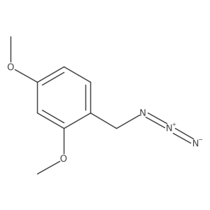 1-(Azidomethyl)-2,4-dimethoxybenzene Structure