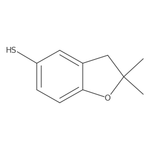 2,2-Dimethyl-2,3-dihydro-1-benzofuran-5-thiol Structure