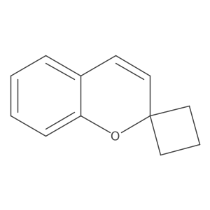 Spiro[2H-1-benzopyran-2,1'-cyclobutane] Structure