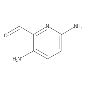 3,6-Diaminopyridine-2-carbaldehyde Structure