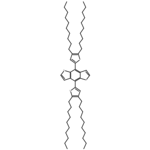 4,8-Bis(4,5-didecylthiophen-2-yl)benzo[1,2-b:4,5-b']dithiophene Structure