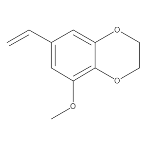 5-Methoxy-7-vinyl-2,3-dihydrobenzo[b][1,4]dioxine结构式