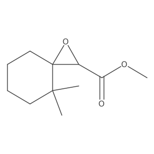 Methyl 4,4-dimethyl-1-oxaspiro[2.5]octane-2-carboxylate结构式