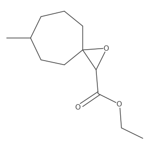 Ethyl 6-methyl-1-oxaspiro[2.6]nonane-2-carboxylate Structure