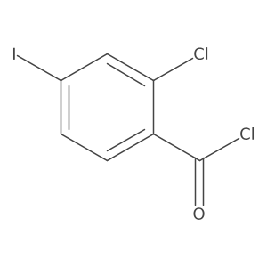 2-Chloro-4-iodobenzoyl chloride结构式
