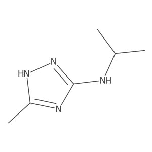 5-methyl-N-(propan-2-yl)-4H-1,2,4-triazol-3-amine Structure