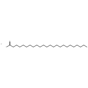 Potassium tetracosanoate Structure