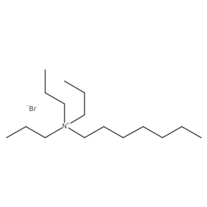 N,N,N-Tripropylheptan-1-aminium bromide Structure