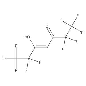1,1,1,2,2,6,6,7,7,7-Decafluoro-5-hydroxyhept-4-en-3-one Structure