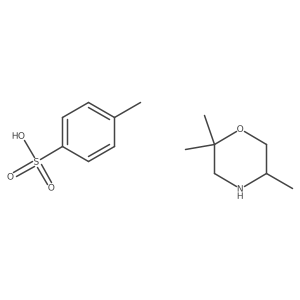 (R)-2,2,5-trimethylmorpholine 4-methylbenzenesulfonate Structure