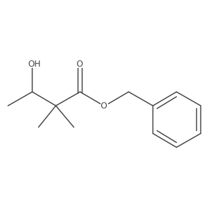 Benzyl 3-hydroxy-2,2-dimethylbutanoate Structure
