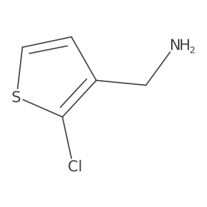 (2-Chlorothiophen-3-yl)methanamine结构式