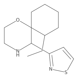 7-Ethyl-5-(1,2-thiazol-3-yl)-1-oxa-4-azaspiro[5.5]undecane Structure
