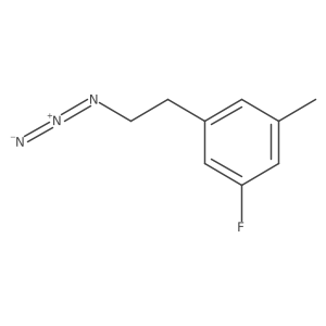 1-(2-Azidoethyl)-3-fluoro-5-methylbenzene Structure