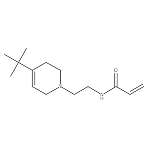 N-[2-(4-Tert-butyl-3,6-dihydro-2H-pyridin-1-yl)ethyl]prop-2-enamide结构式