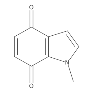 1-Methylindole-4,7-dione结构式