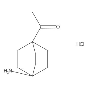1-(4-Aminobicyclo[2.2.2]octan-1-YL)ethan-1-one hydrochloride Structure