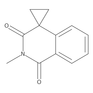 2'-Methylspiro[cyclopropane-1,4'(1'H)-isoquinoline]-1',3'(2'H)-dione结构式