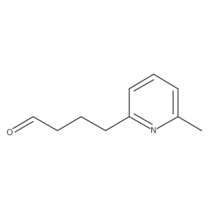 4-(6-Methyl-2-pyridinyl)butanal结构式
