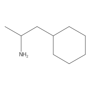 (2R)-1-cyclohexylpropan-2-amine Structure