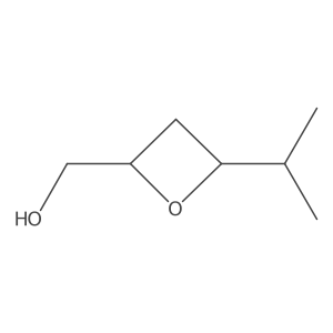[(2R,4S)-4-(Propan-2-yl)oxetan-2-yl]methanol结构式