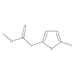 Methyl 2-(5-methylthiophen-2-yl)acetate Structure