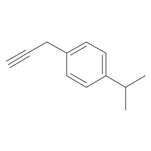 1-Propan-2-yl-4-prop-2-ynylbenzene Structure