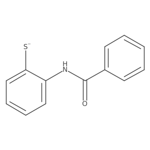 Benzamide, N-(2-mercaptophenyl)-, ion(1-) Structure
