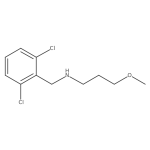 [(2,6-Dichlorophenyl)methyl](3-methoxypropyl)amine结构式