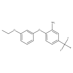 2-(3-Ethoxyphenoxy)-5-(trifluoromethyl)aniline Structure