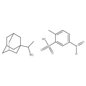 1-(Adamantan-1-yl)ethan-1-amine 2-methyl-5-nitrobenzenesulfonate Structure