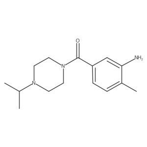 5-[(4-Isopropylpiperazin-1-yl)carbonyl]-2-methylaniline结构式