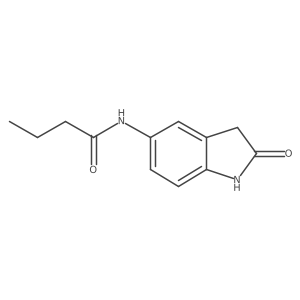N-(2-oxoindolin-5-yl)butyramide Structure