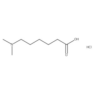 6-(Dimethylamino)hexanoic acid hydrochloride Structure