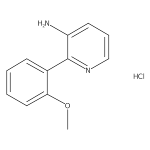 2-(2-Methoxyphenyl)pyridin-3-amine hydrochloride Structure
