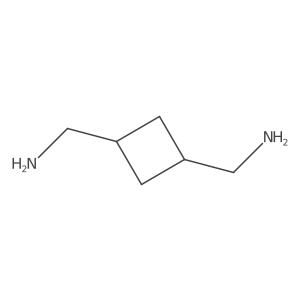 [3-(Aminomethyl)cyclobutyl]methanamine Structure