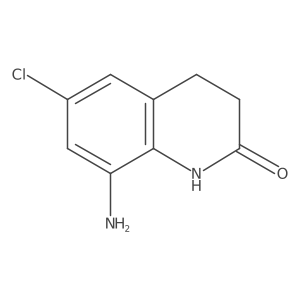 8-Amino-6-chloro-3,4-dihydroquinolin-2(1H)-one结构式