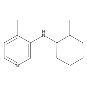 4-methyl-N-(2-methylcyclohexyl)pyridin-3-amine结构式