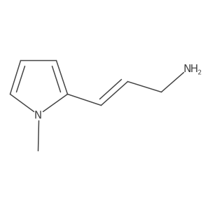 3-(1-Methyl-1h-pyrrol-2-yl)prop-2-en-1-amine结构式
