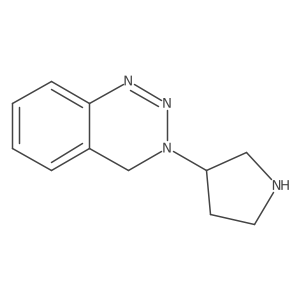 (R)-3-(pyrrolidin-3-yl)-3,4-dihydrobenzo[d][1,2,3]triazine Structure