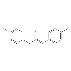 (4-chlorobenzyl)[(Z)-(4-chlorophenyl)methylidene]ammoniumolate结构式