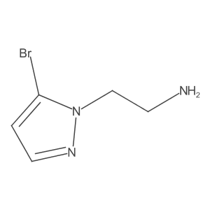 2-(5-Bromo-1H-pyrazol-1-YL)ethan-1-amine Structure
