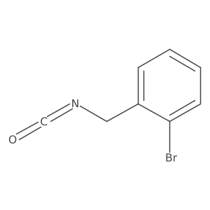 1-Bromo-2-(isocyanatomethyl)benzene Structure