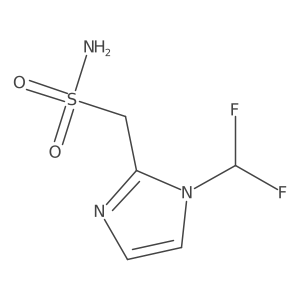 [1-(Difluoromethyl)-1H-imidazol-2-yl]methanesulfonamide Structure