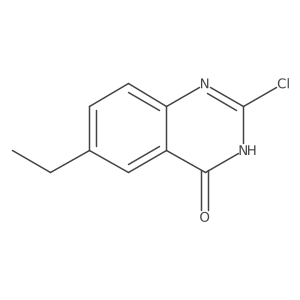 2-Chloro-6-ethylquinazolin-4-ol结构式