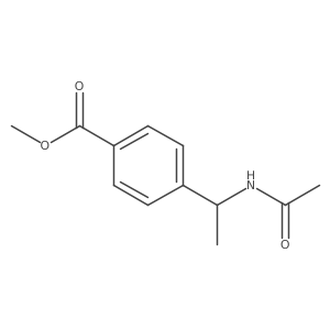 Methyl (R)-4-(1-acetamidoethyl)benzoate Structure