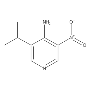 3-Isopropyl-5-nitropyridin-4-amine Structure