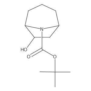 tert-Butyl 6-hydroxy-8-azabicyclo[3.2.1]octane-8-carboxylate Structure