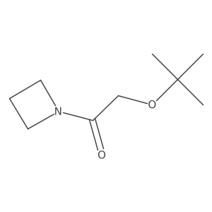 1-(AZetidin-1-yl)-2-(tert-butoxy)ethanone结构式